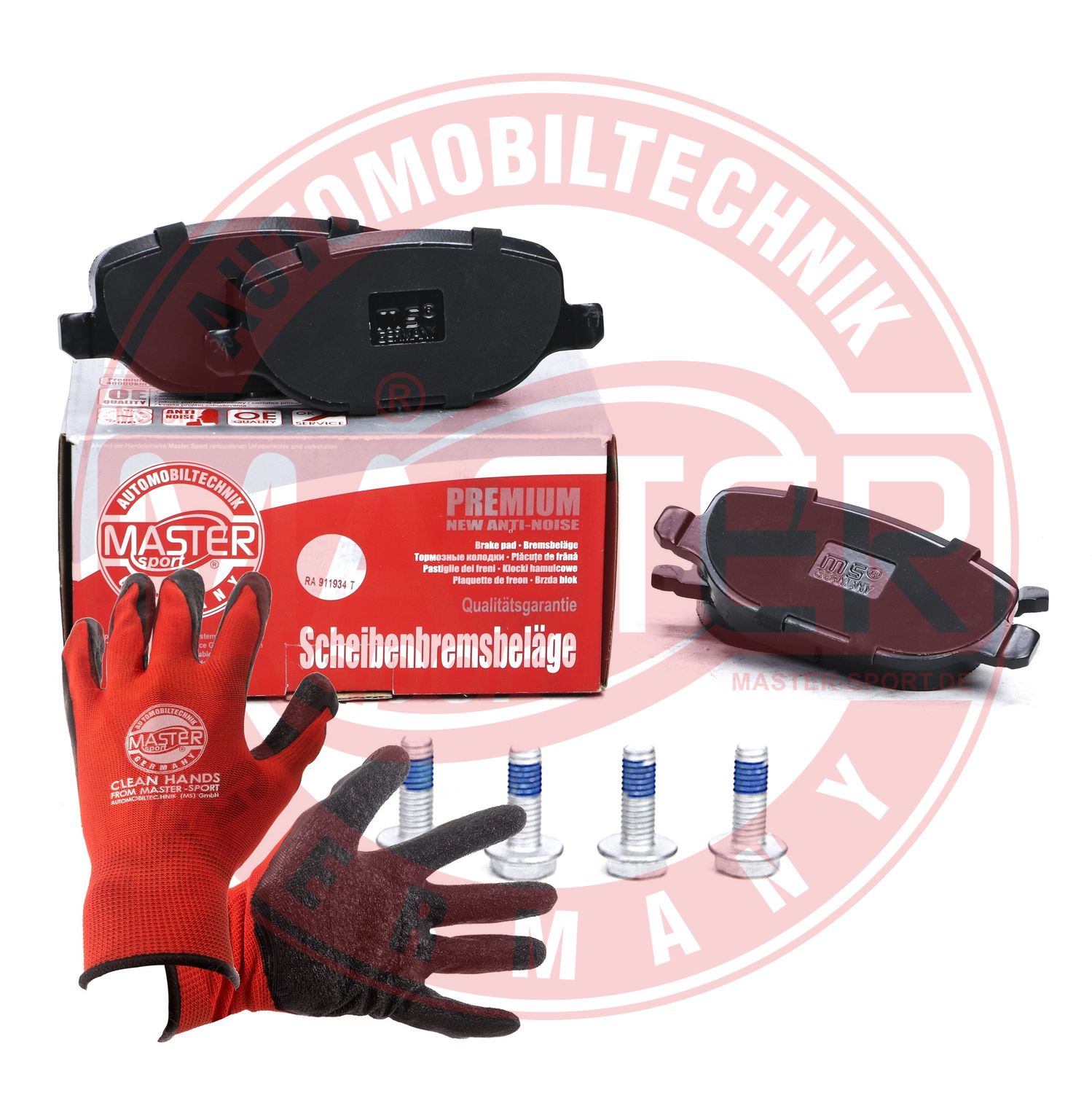Brake Pad Set, disc brake (13046027072N-SET-MSP)