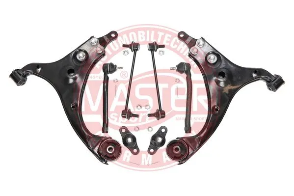 Control/Trailing Arm Kit, wheel suspension (36958/1-KIT-MS)