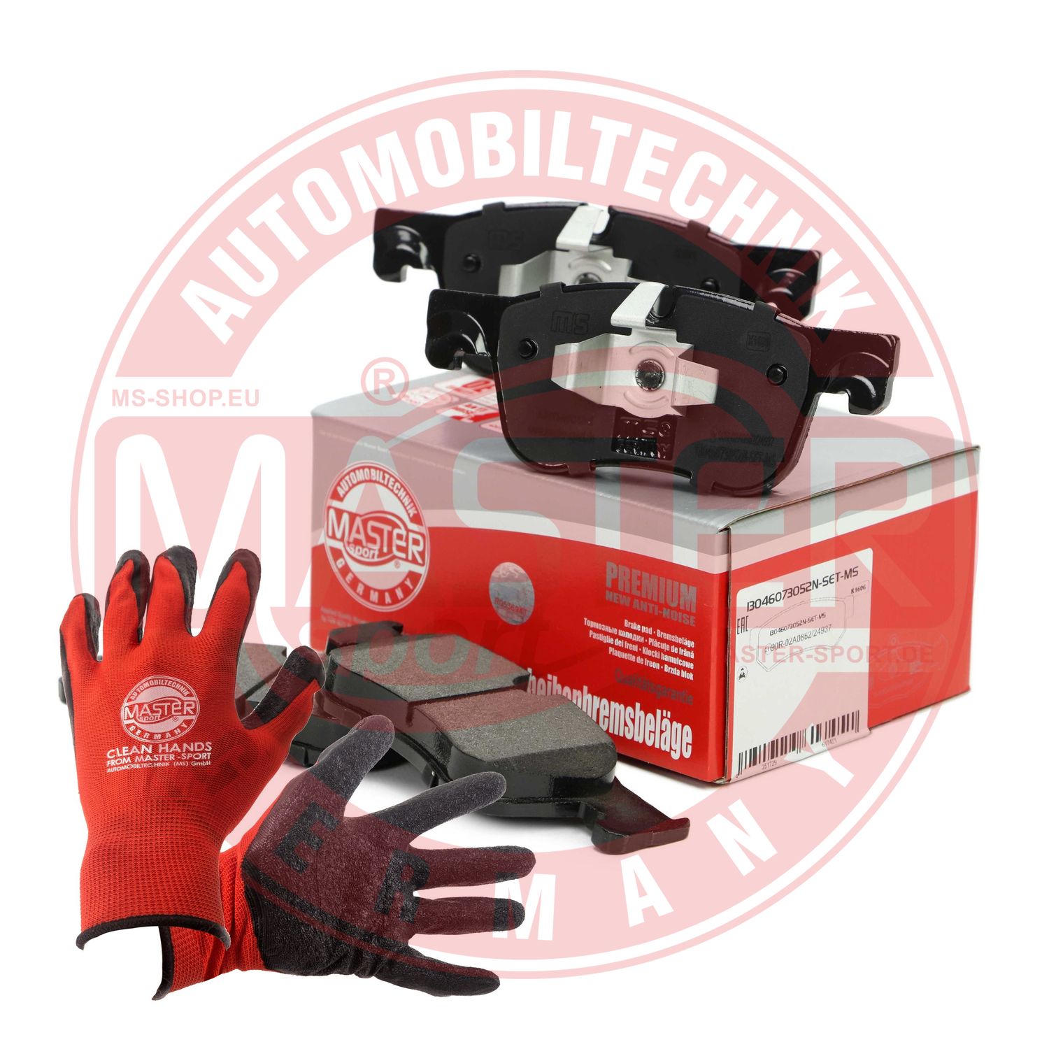 Brake Pad Set, disc brake (13046073052N-SET-MSP)
