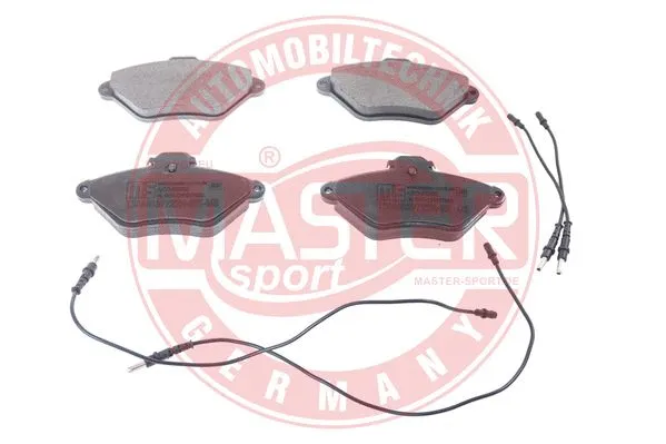 Brake Pad Set, disc brake (13046039722N-SET-MS)