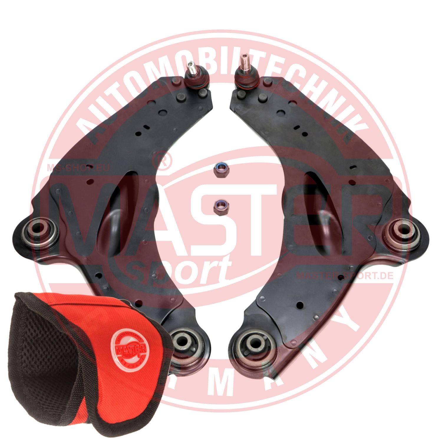 Control/Trailing Arm Kit, wheel suspension (36913/1-KIT-MSM)