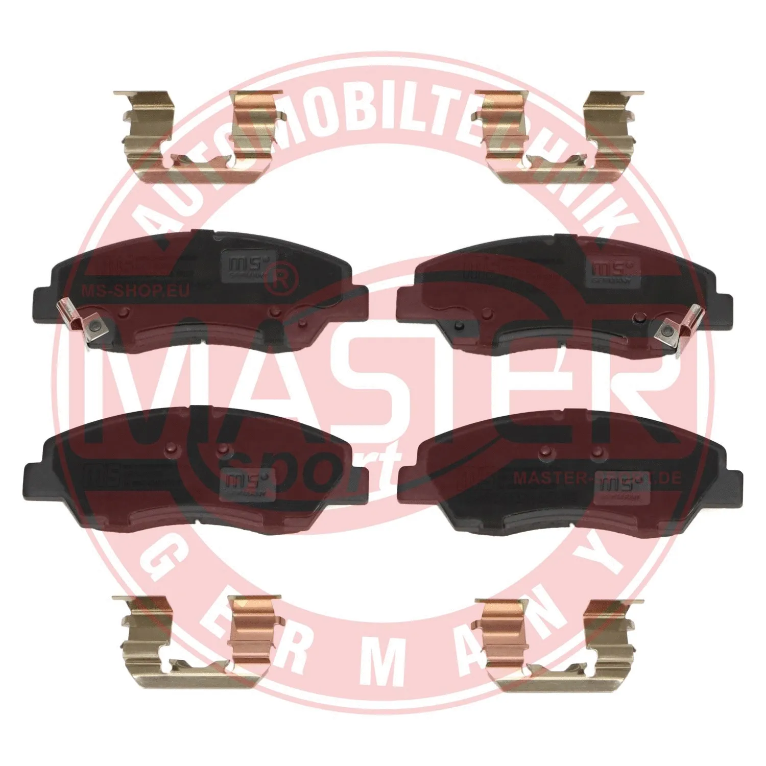Brake Pad Set, disc brake (13046056532N-SET-MS)
