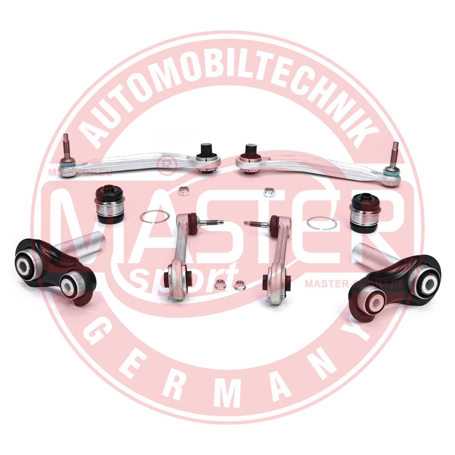 Control/Trailing Arm Kit, wheel suspension (37178/1-KIT-MS)