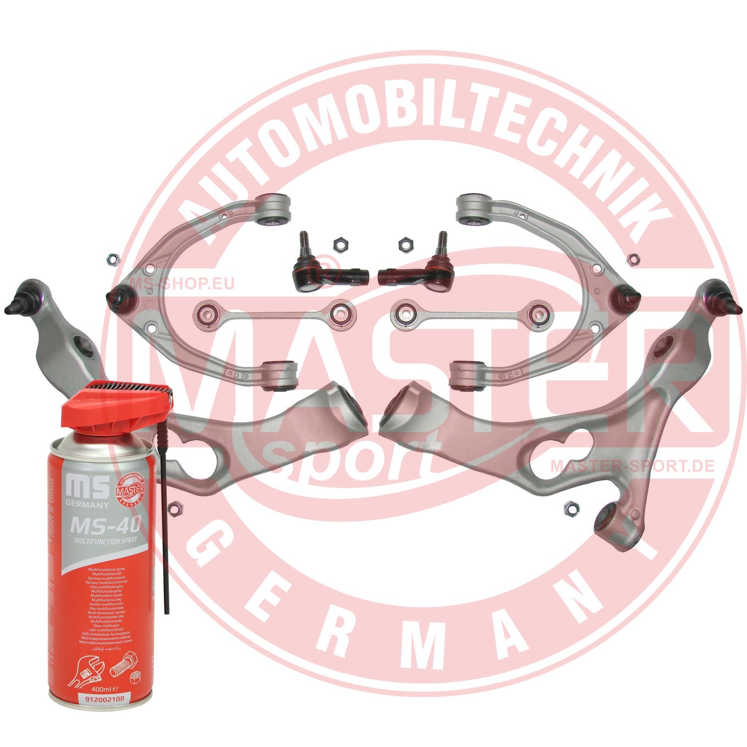 Control/Trailing Arm Kit, wheel suspension (36798-SET-MSP)