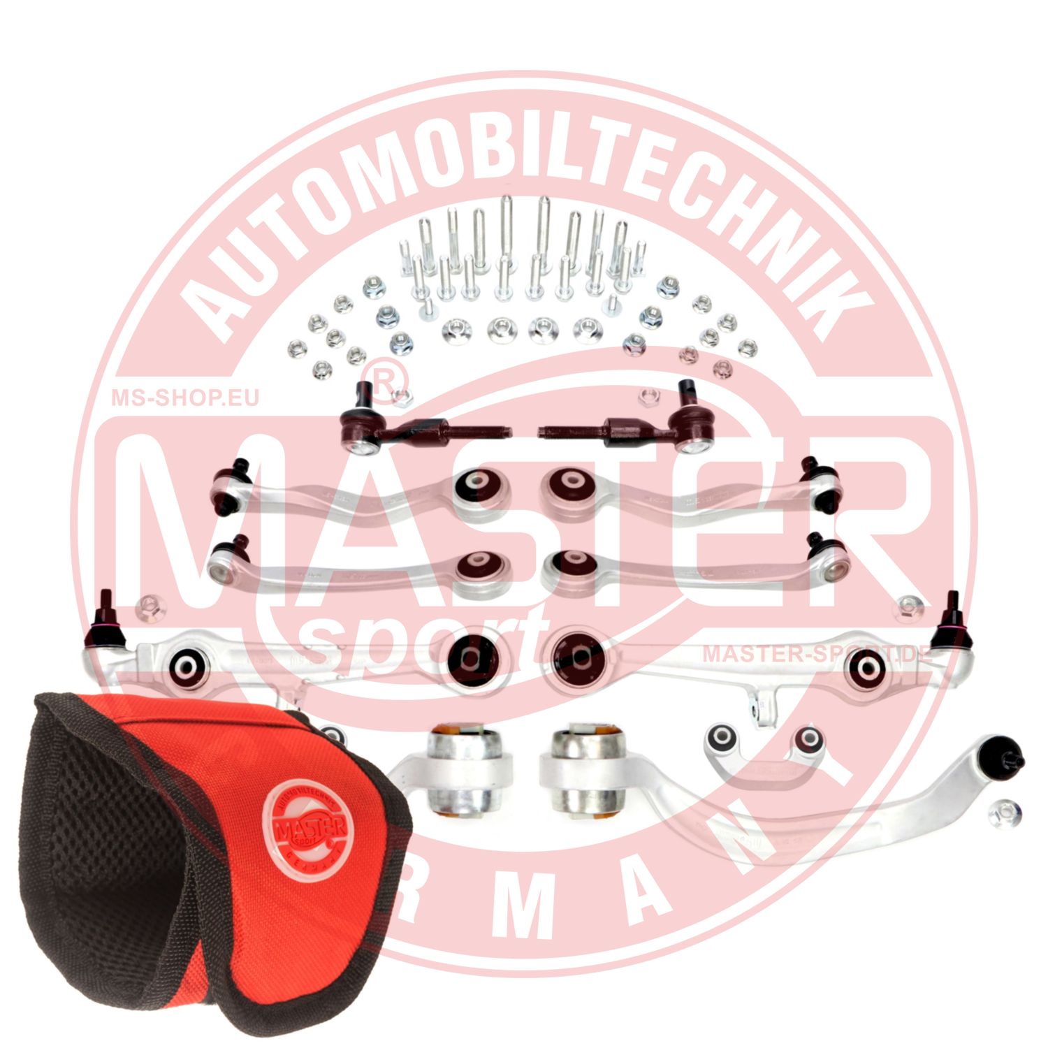 Control/Trailing Arm Kit, wheel suspension (36790-SET-MSM)