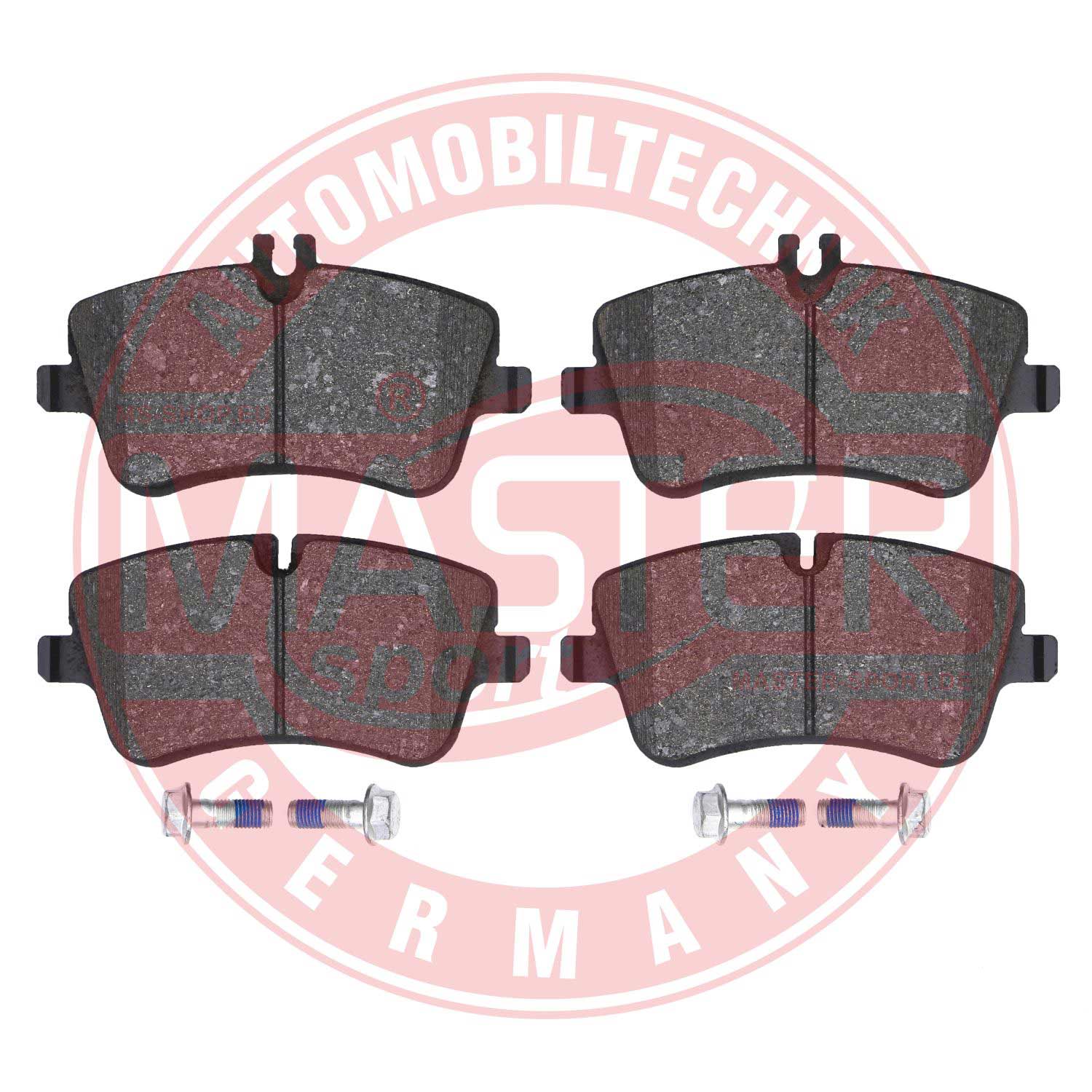 Brake Pad Set, disc brake (13046028542N-SET-MS)