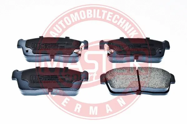 Brake Pad Set, disc brake (13046058722N-SET-MS)