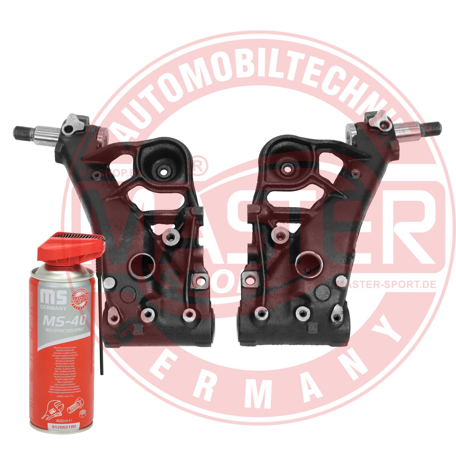 Control/Trailing Arm Kit, wheel suspension (37033-KIT-MSP)