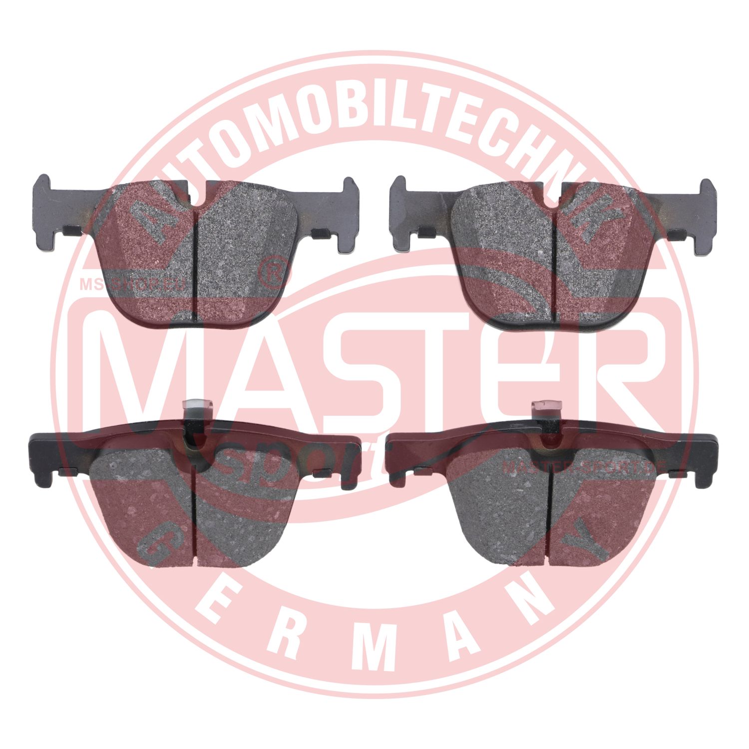 Brake Pad Set, disc brake (13046038732N-SET-MS)