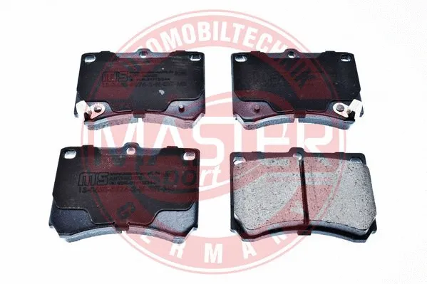 Brake Pad Set, disc brake (13046059742N-SET-MS)