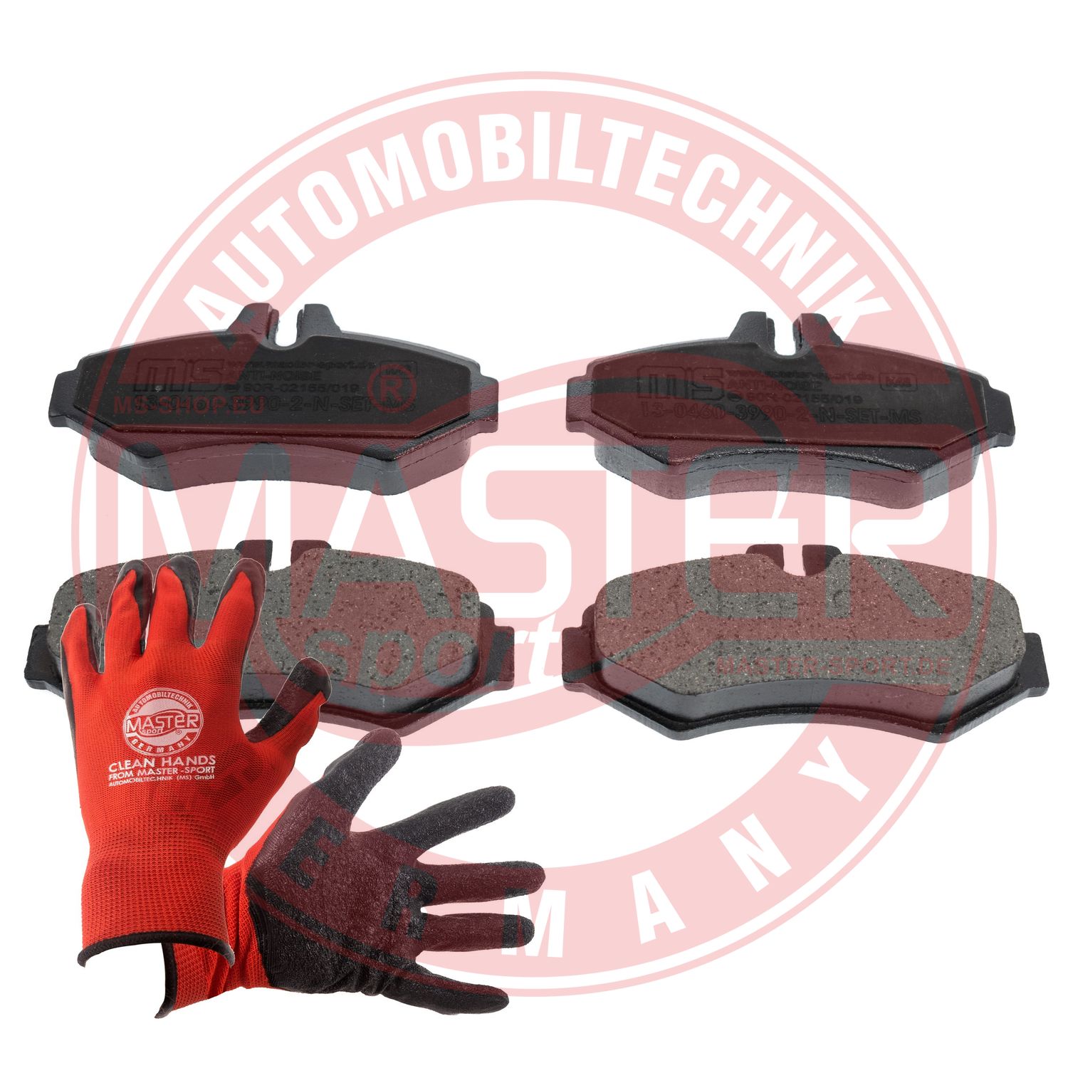 Brake Pad Set, disc brake (13046039902N-SET-MSP)
