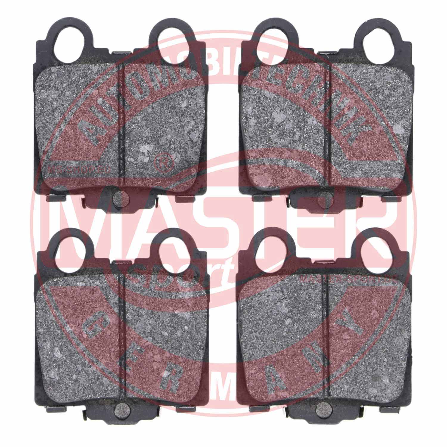 Brake Pad Set, disc brake (13046057482N-SET-MS)
