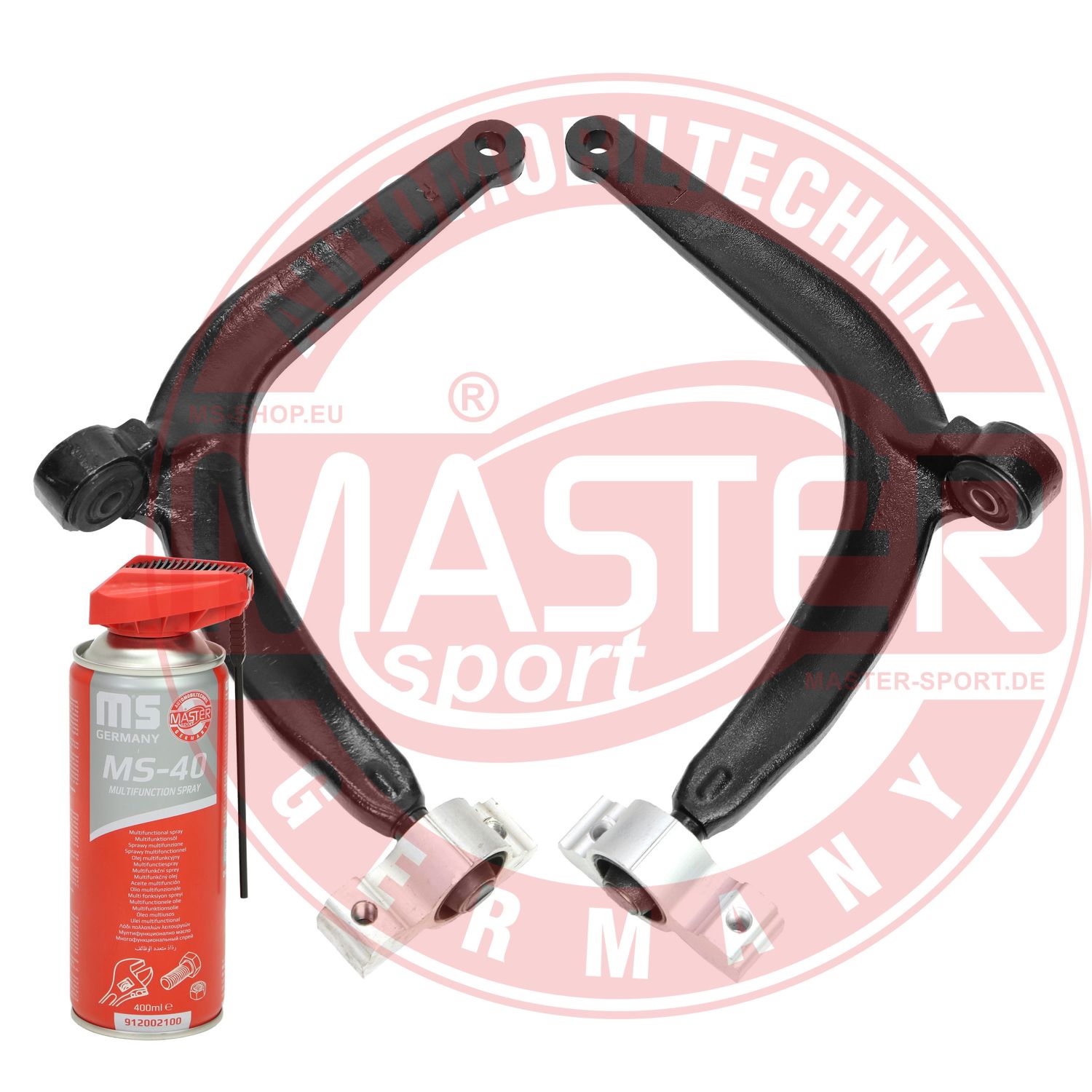 Control/Trailing Arm Kit, wheel suspension (36972/4-KIT-MSP)