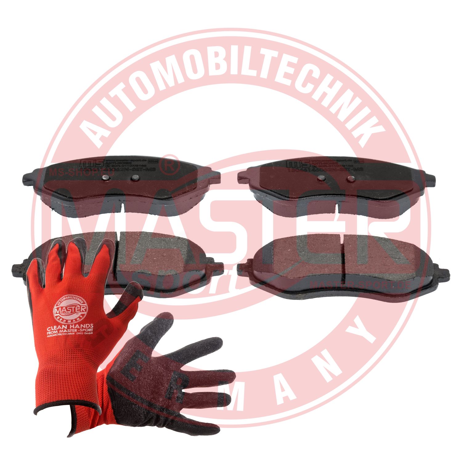 Brake Pad Set, disc brake (13046146062N-SET-MSP)