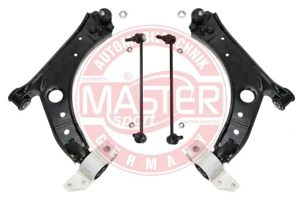 Control/Trailing Arm Kit, wheel suspension (36865/1-KIT-MS)
