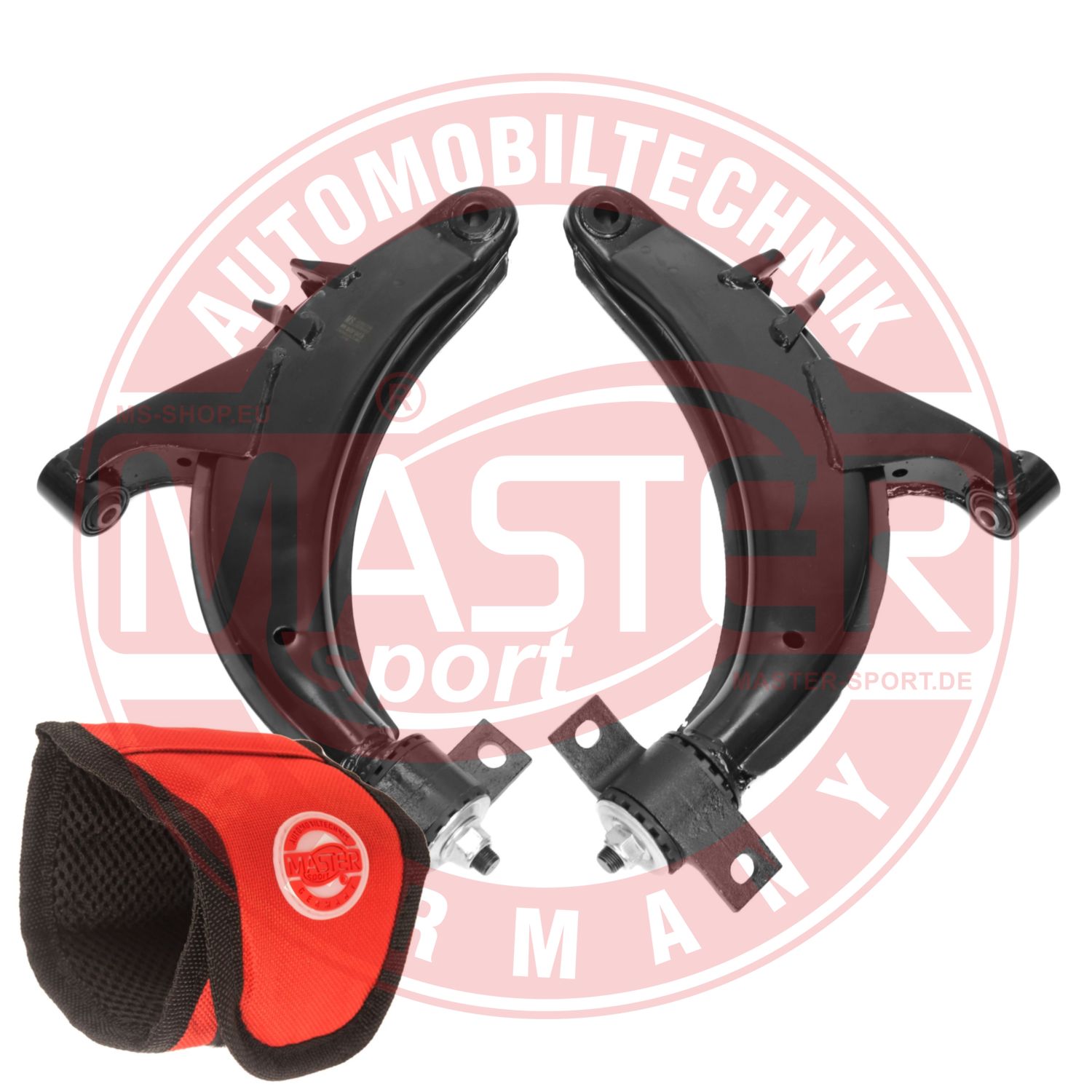Control/Trailing Arm Kit, wheel suspension (37102/1-KIT-MSM)