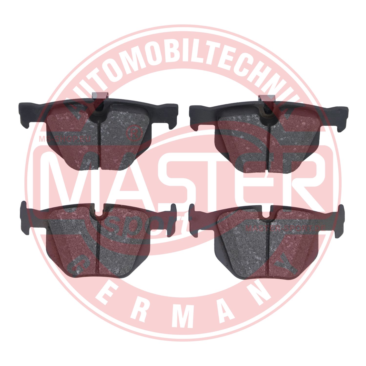 Brake Pad Set, disc brake (13046071742N-SET-MS)