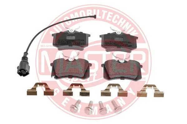 Brake Pad Set, disc brake (13046028772N-SET-MS)