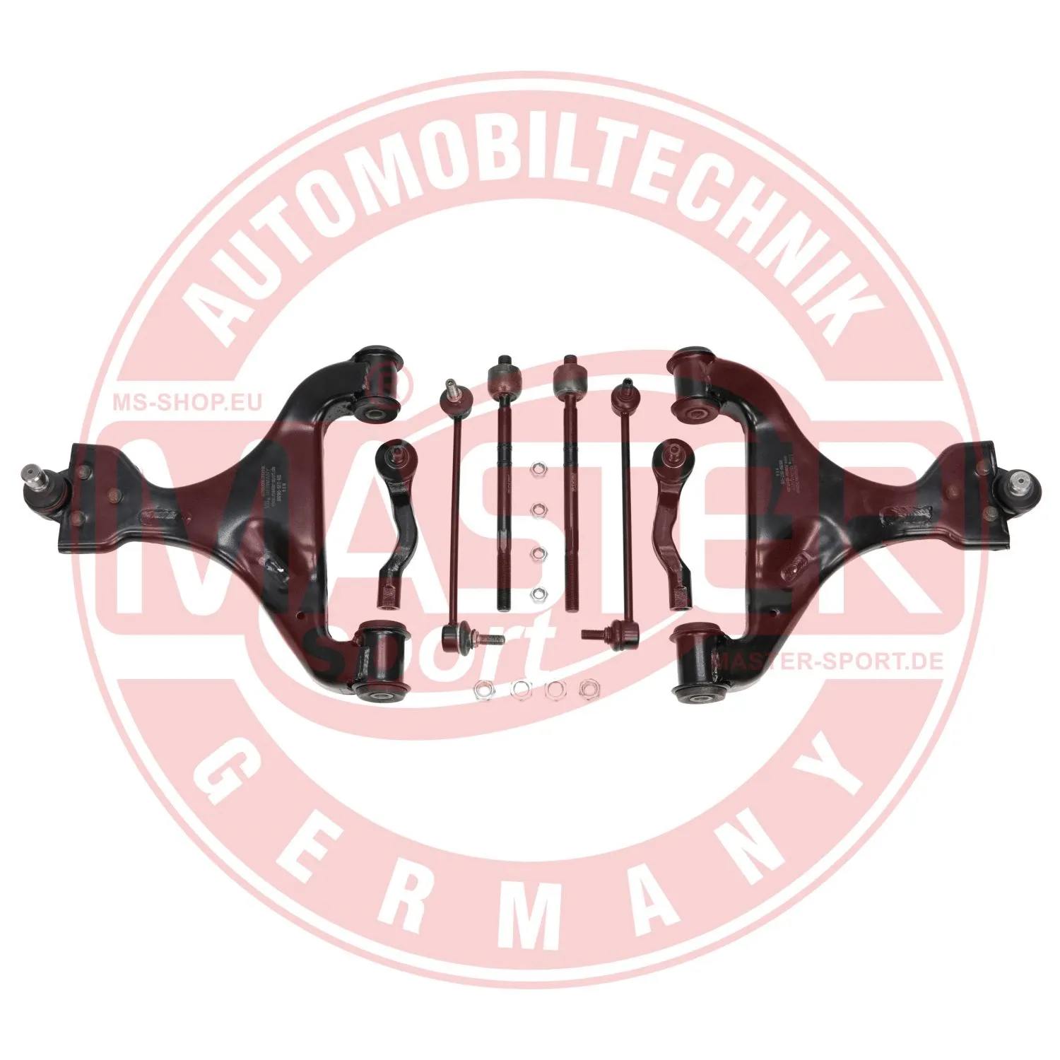 Control/Trailing Arm Kit, wheel suspension (37040/1-KIT-MS)