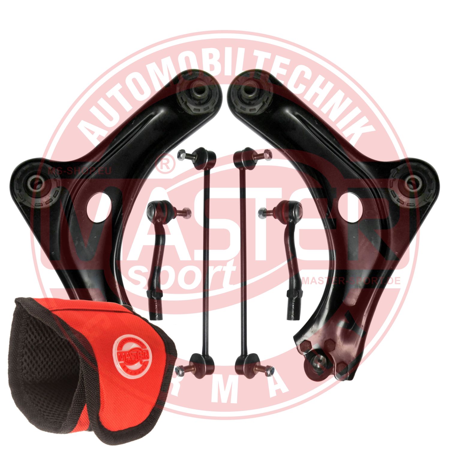 Control/Trailing Arm Kit, wheel suspension (36925-KIT-MSM)