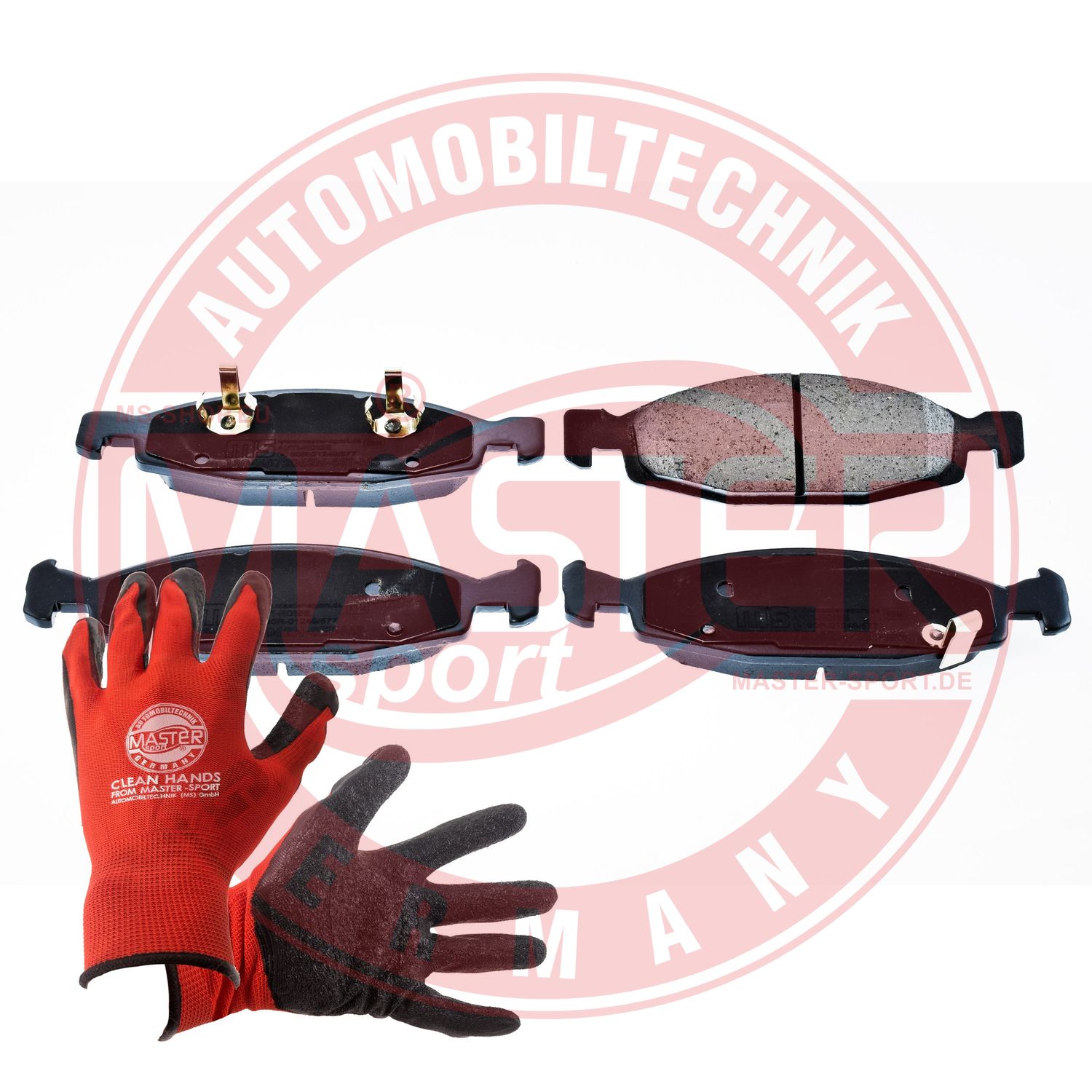 Brake Pad Set, disc brake (13046072062N-SET-MSP)