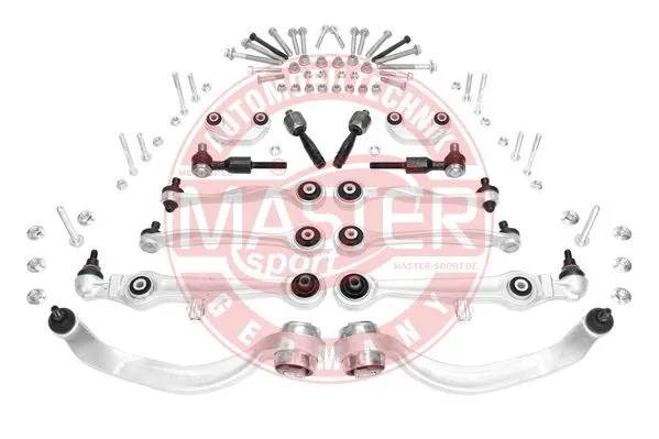 Control/Trailing Arm Kit, wheel suspension (36790/4-SET-MS)