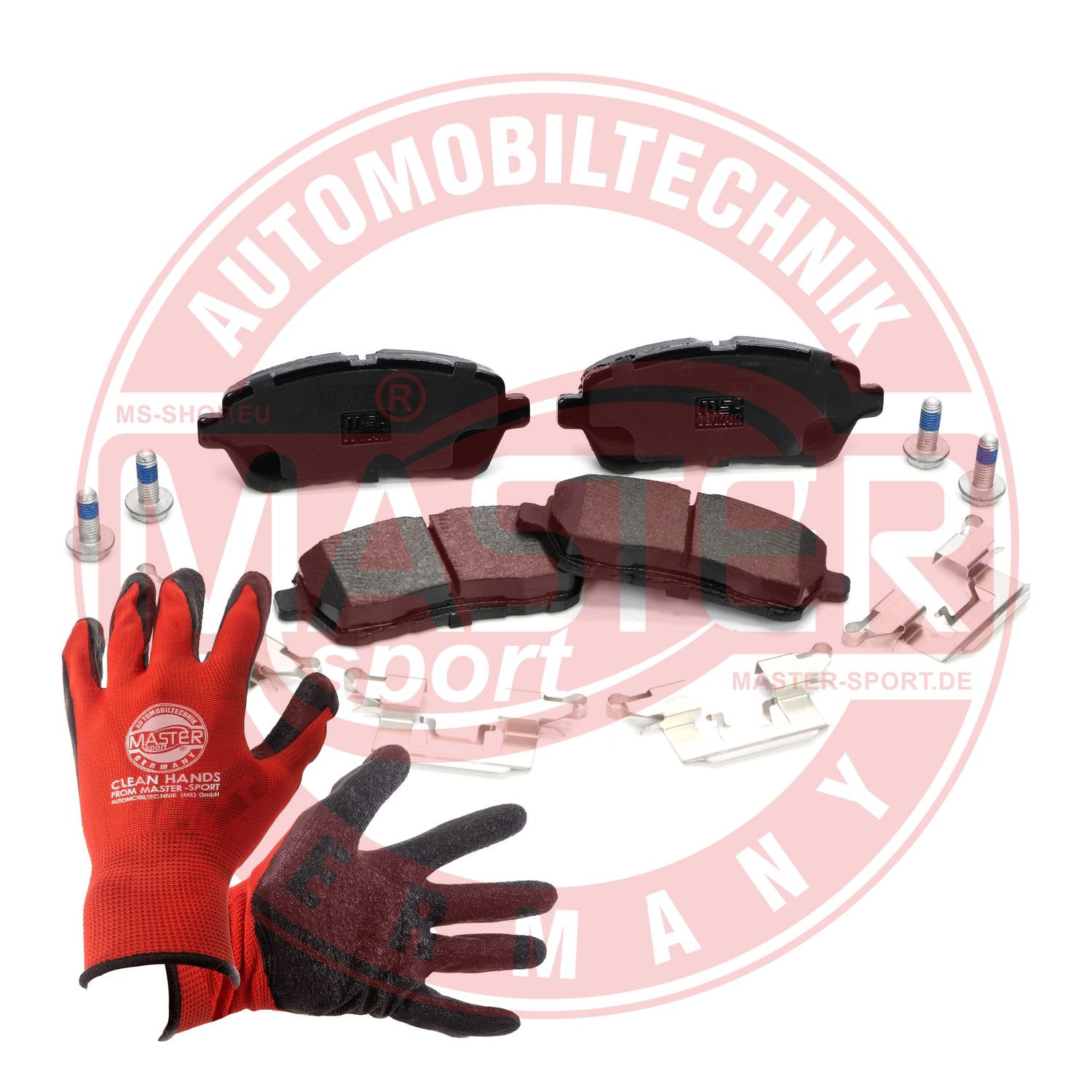 Brake Pad Set, disc brake (13046026052N-SET-MSP)