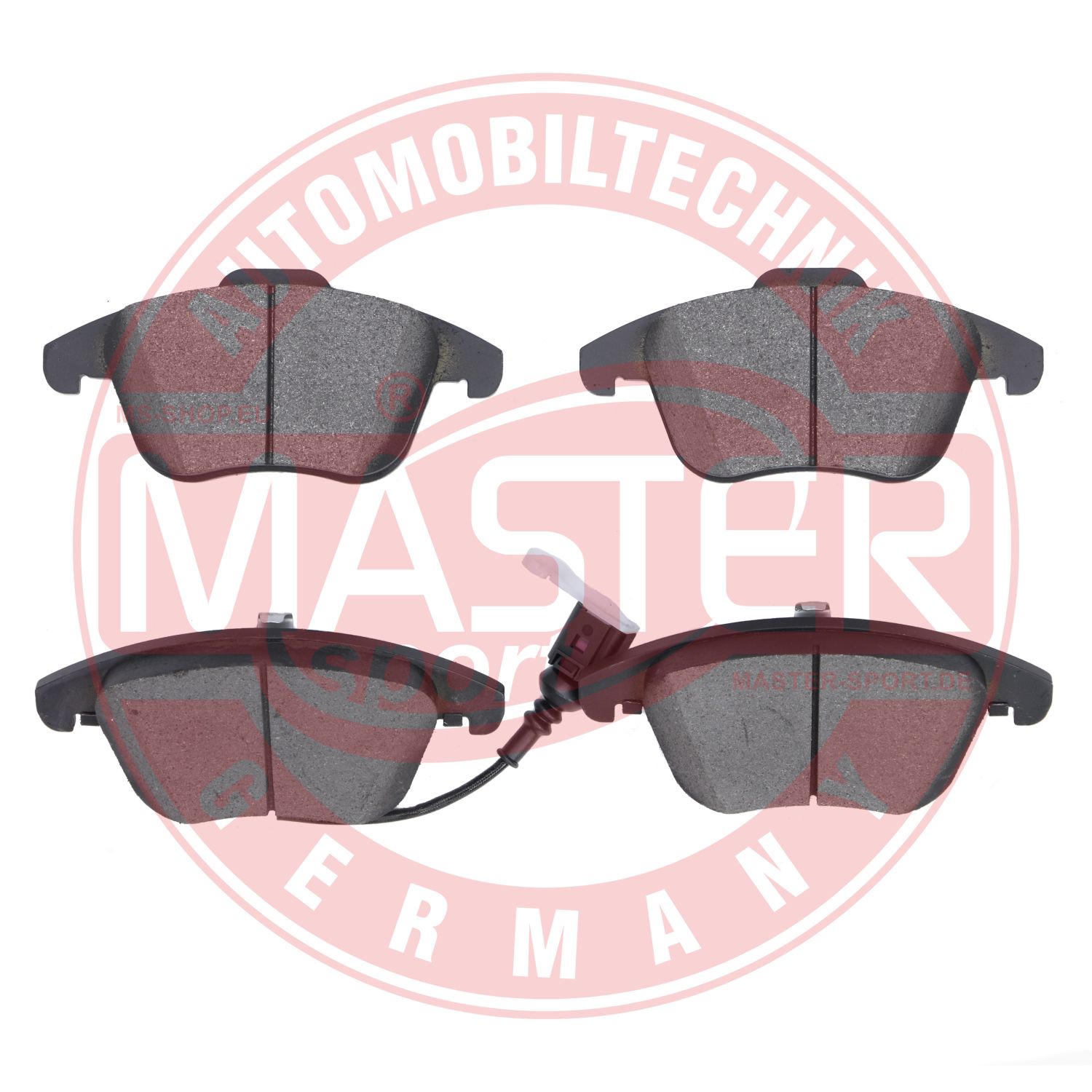 Brake Pad Set, disc brake (13046072422T-SET-MS)