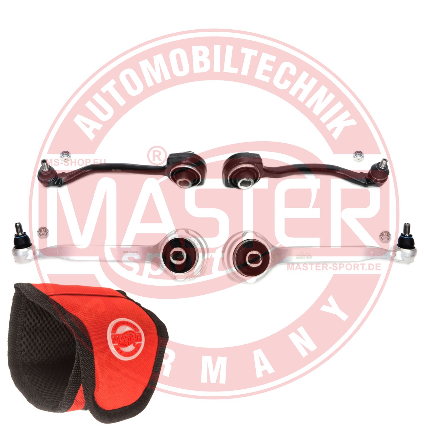 Control/Trailing Arm Kit, wheel suspension (37018-KIT-MSM)