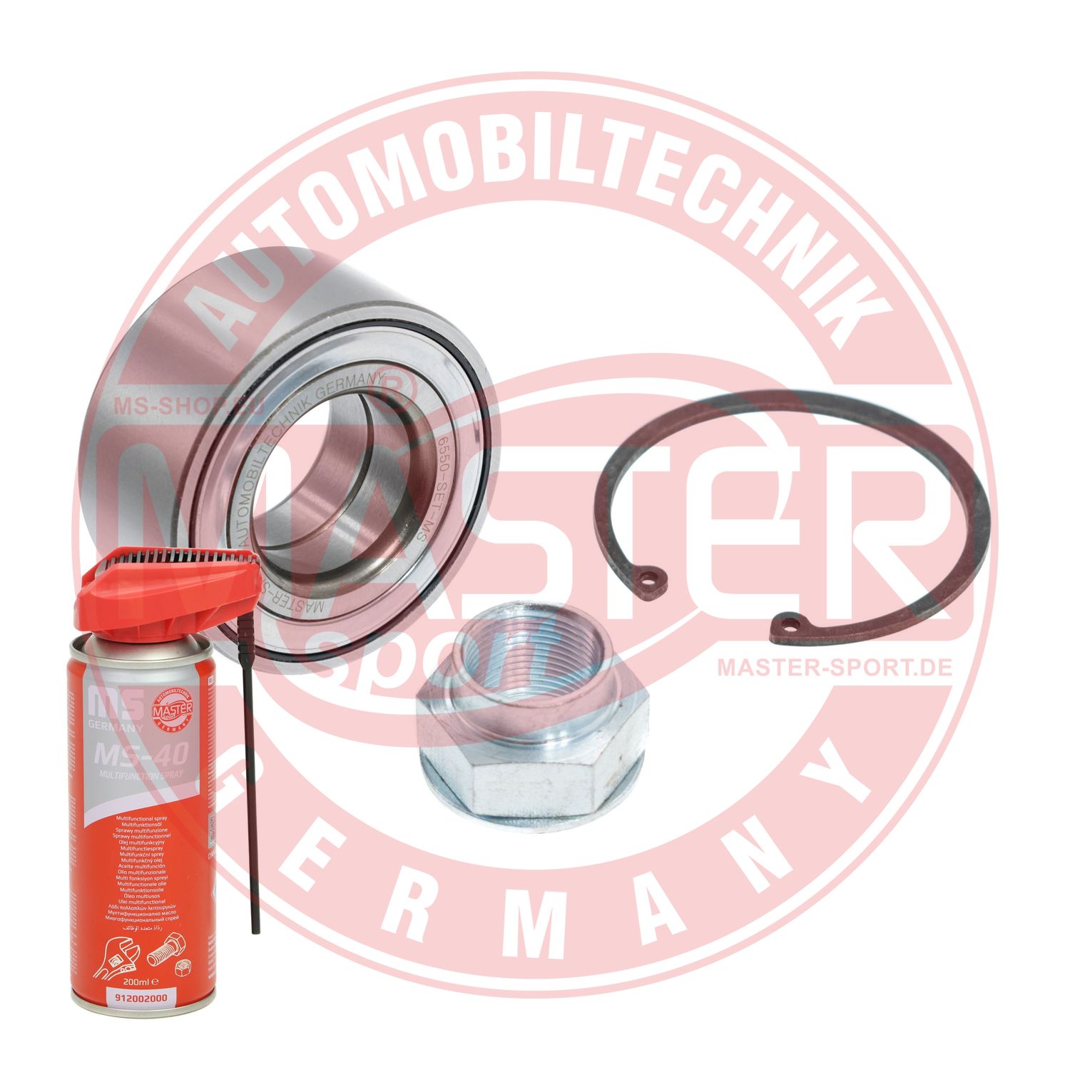 Wheel Bearing Kit (6550-SET-MSP)