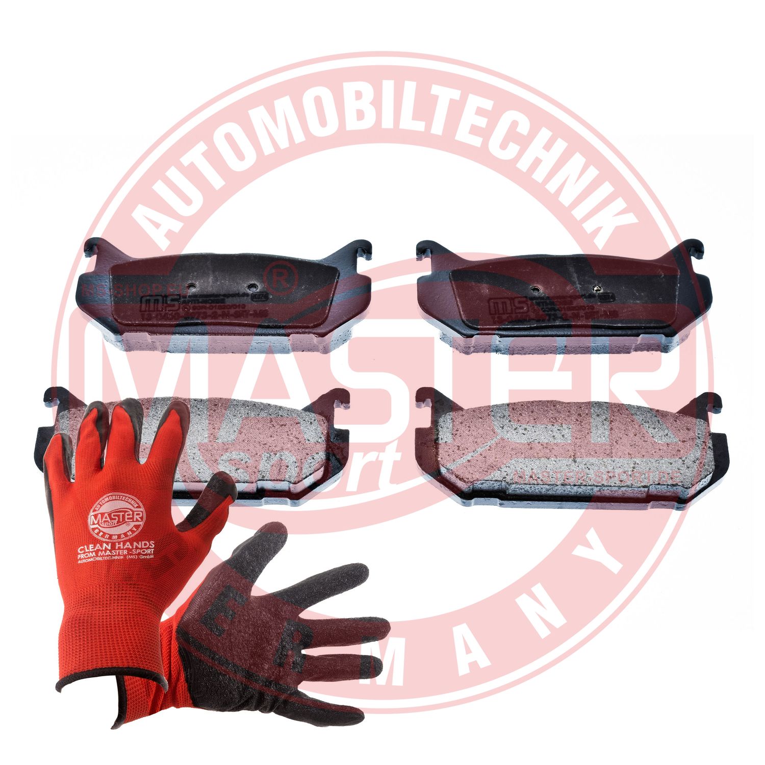 Brake Pad Set, disc brake (13046059732N-SET-MSP)