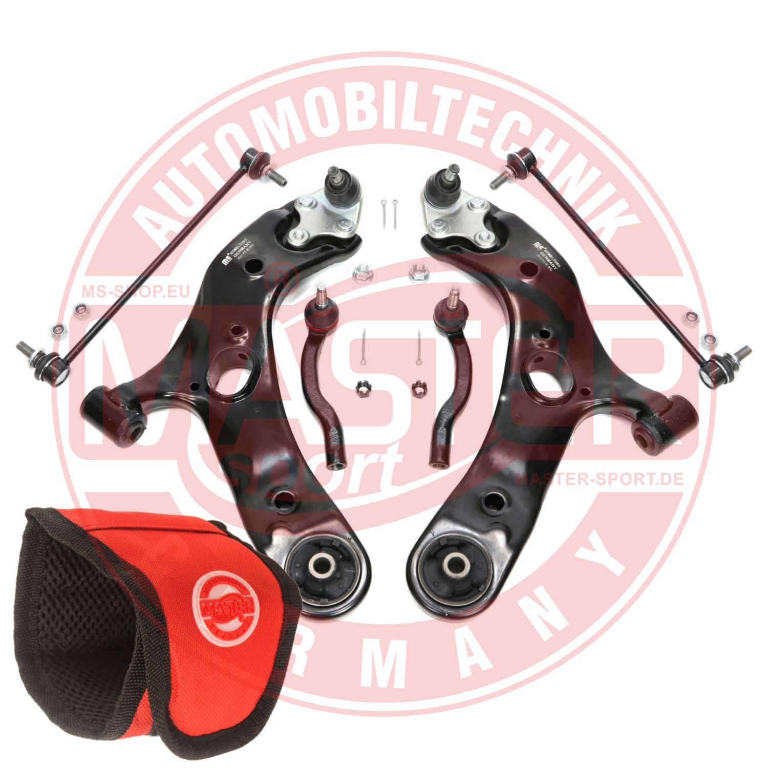 Control/Trailing Arm Kit, wheel suspension (36903-KIT-MSM)