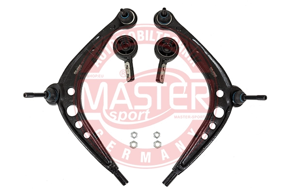 Control/Trailing Arm Kit, wheel suspension (36854/3-KIT-MS)