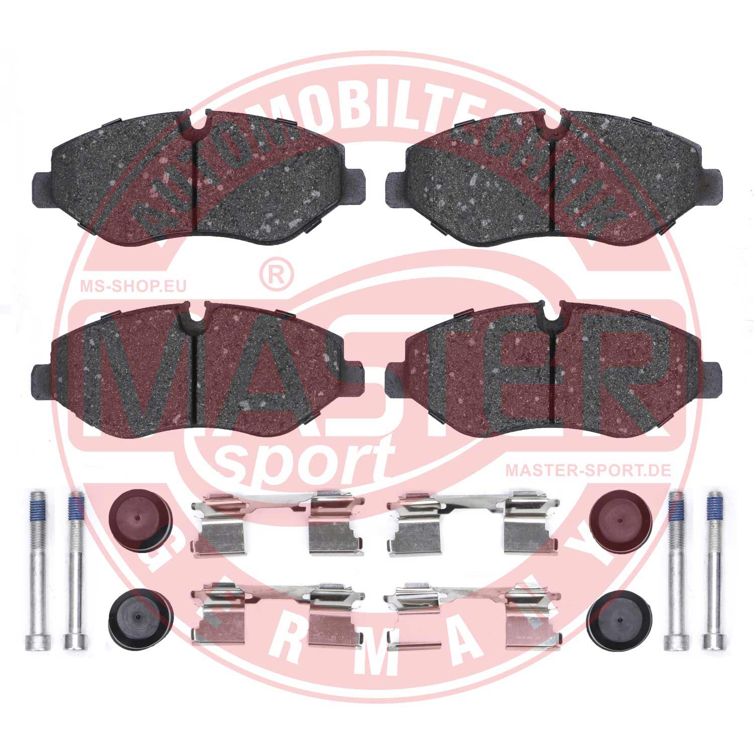 Brake Pad Set, disc brake (13046048262N-SET-MS)