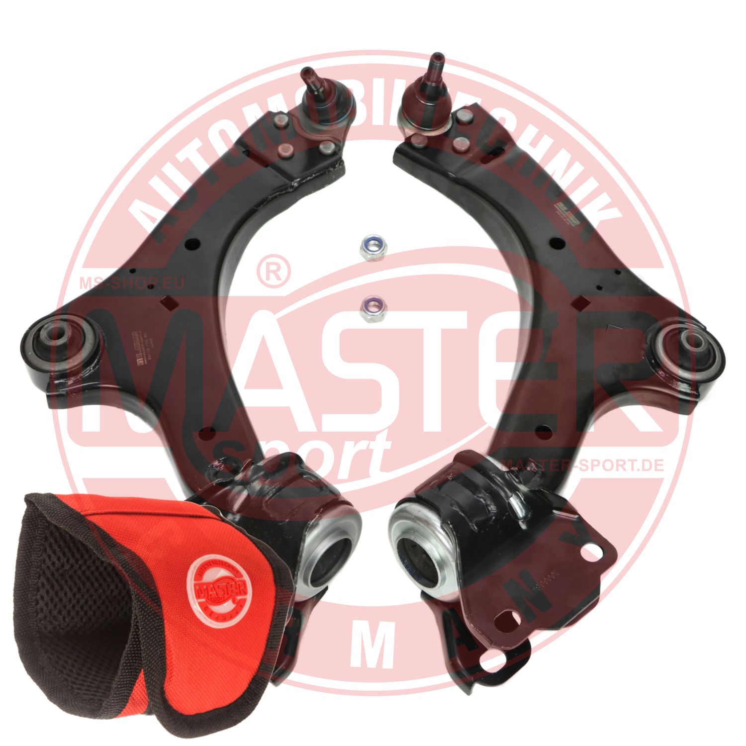 Control/Trailing Arm Kit, wheel suspension (36969/2-KIT-MSM)