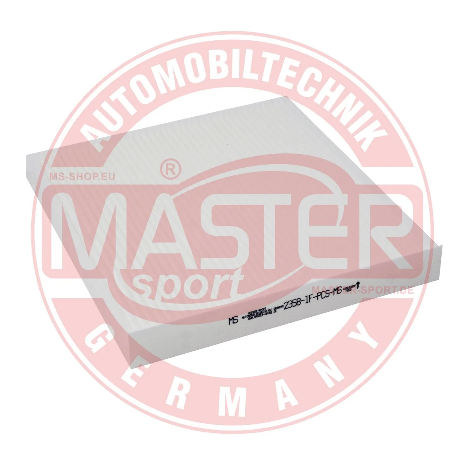 Filter, cabin air (2358-1-IF-PCS-MS)