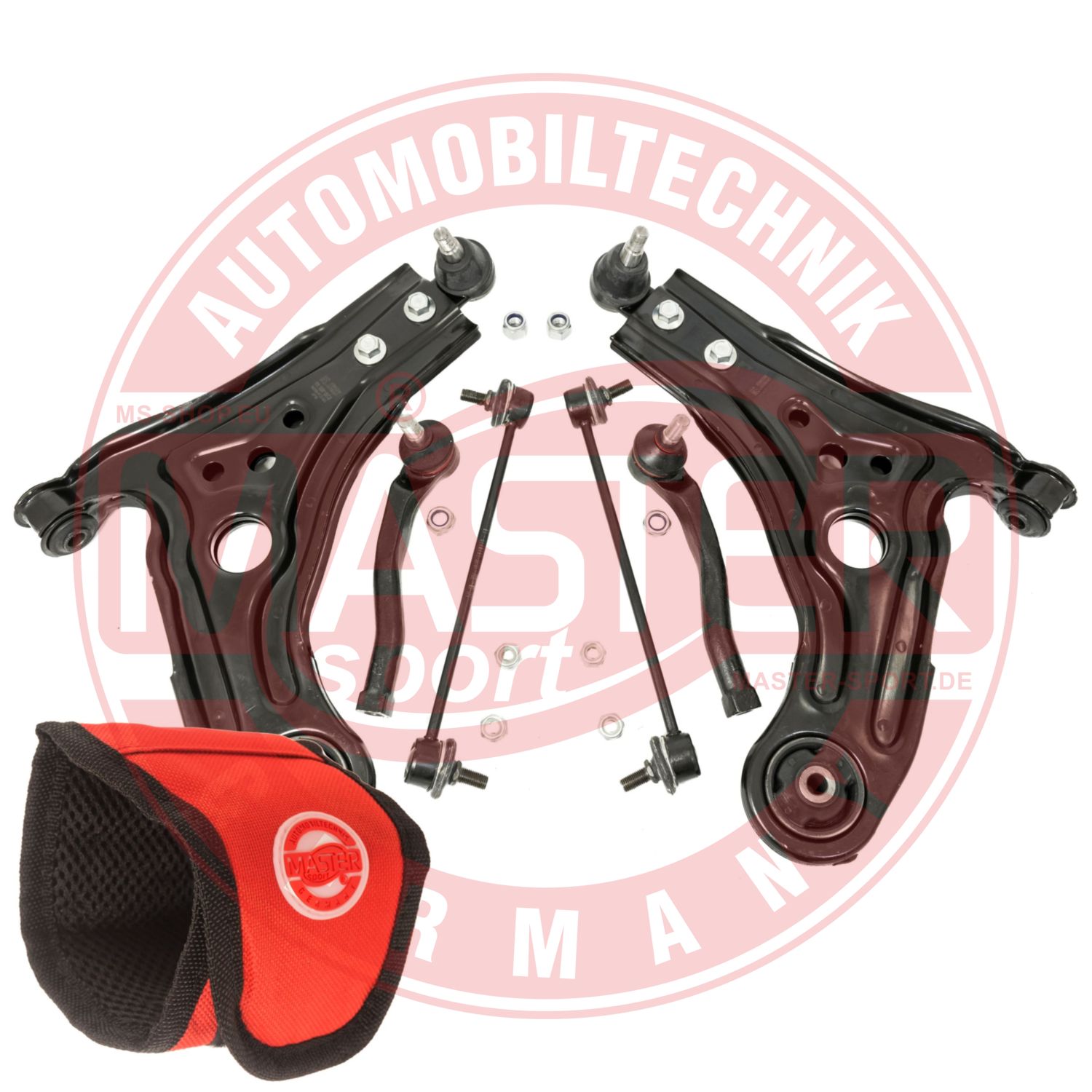 Control/Trailing Arm Kit, wheel suspension (36867-KIT-MSM)