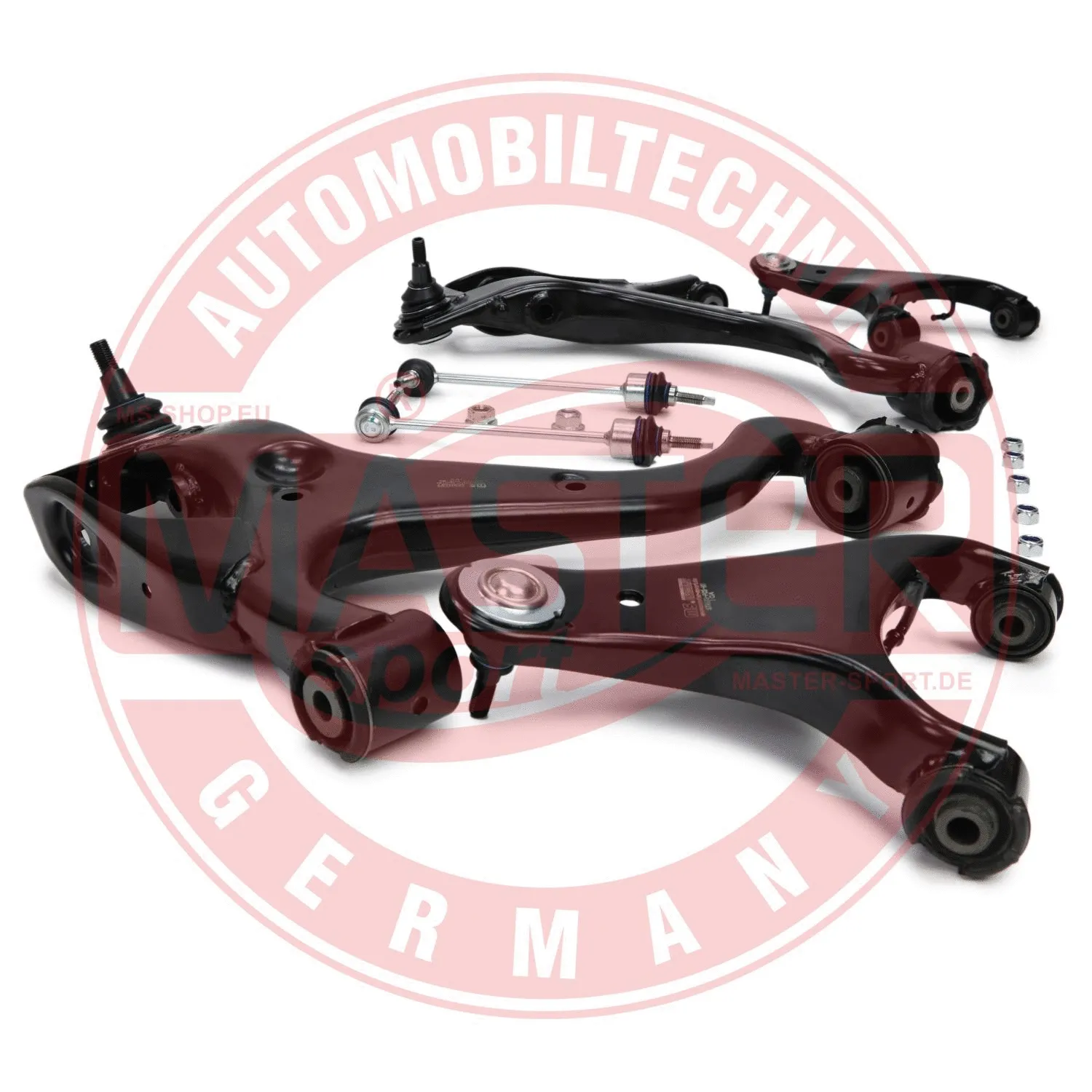 Control/Trailing Arm Kit, wheel suspension (37152/1-KIT-MS)