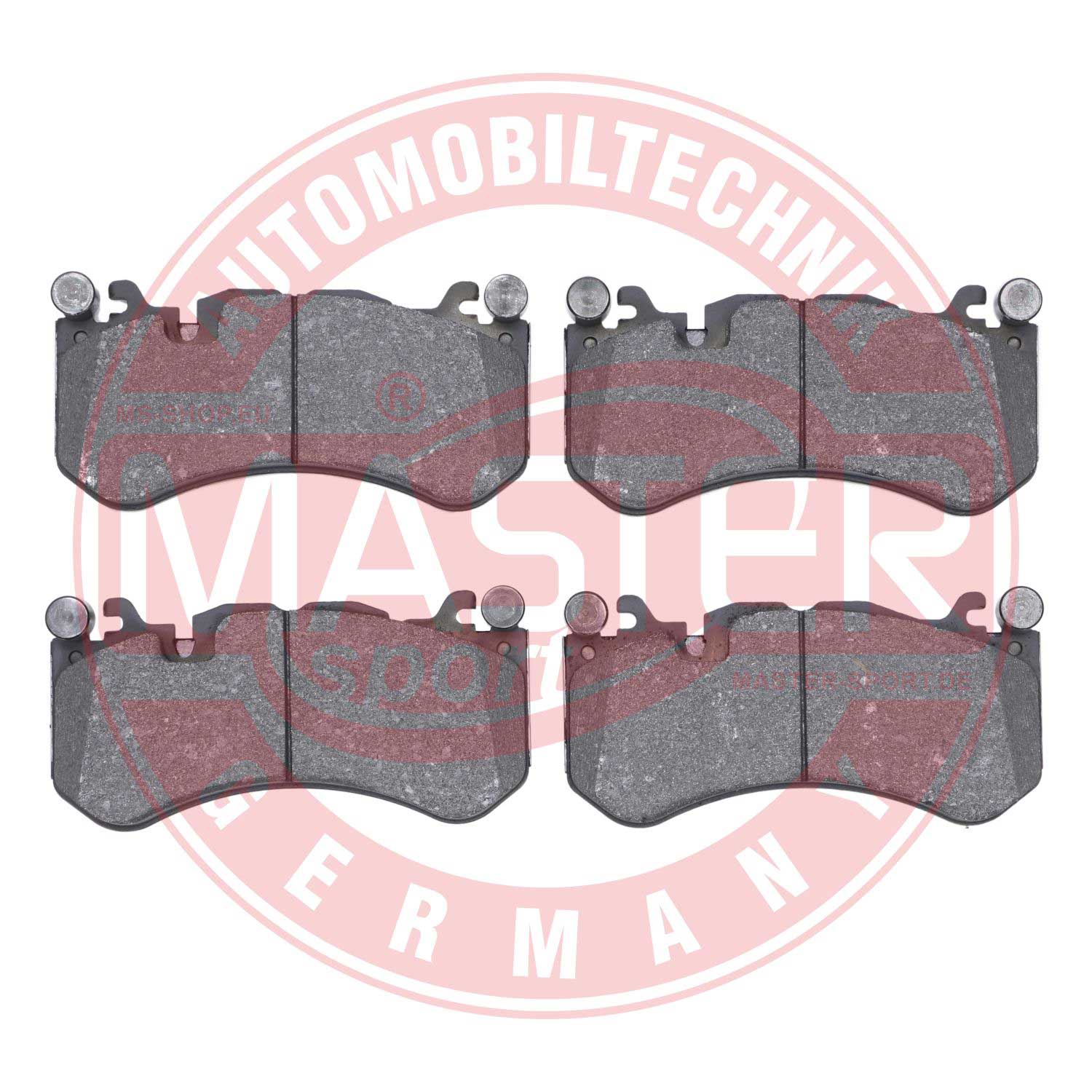 Brake Pad Set, disc brake (13046048392N-SET-MS)