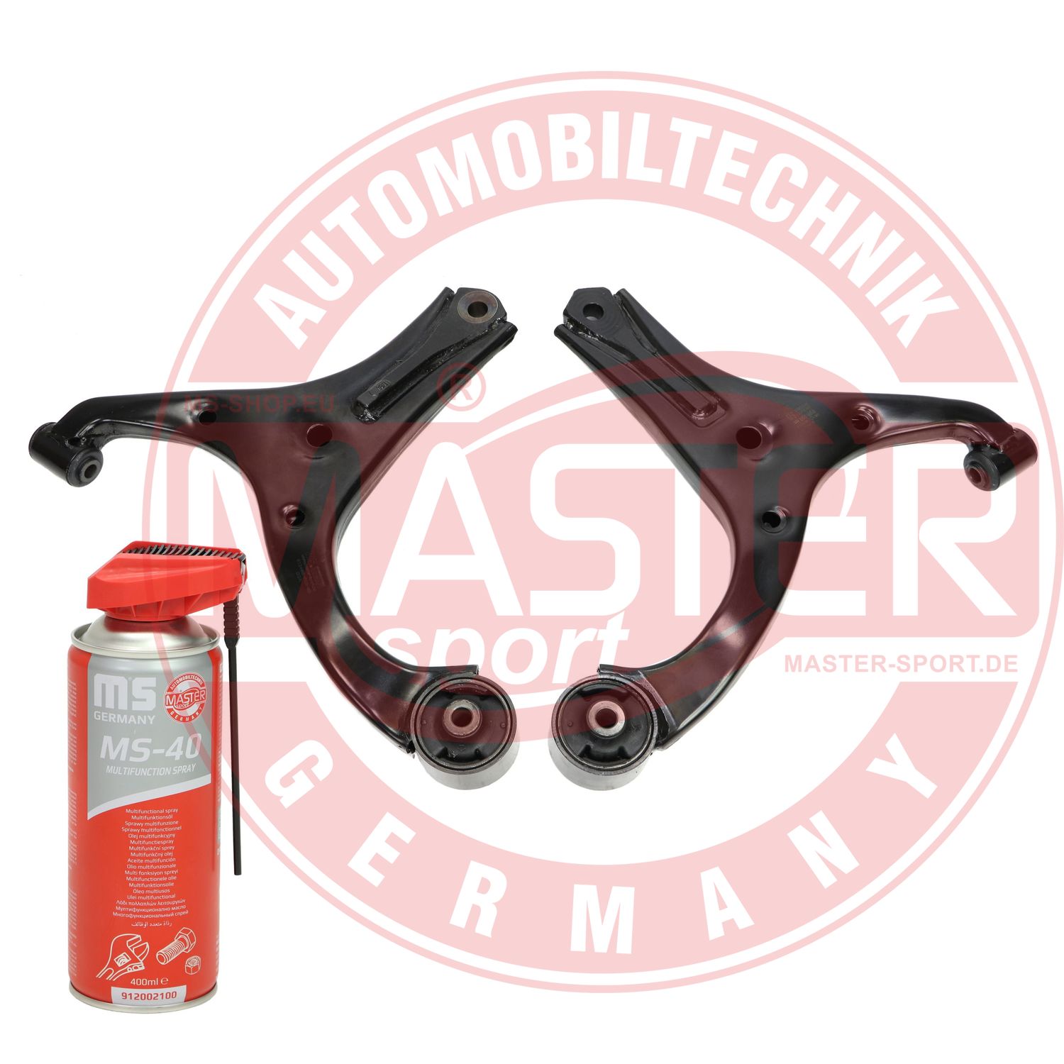Control/Trailing Arm Kit, wheel suspension (36956/3-KIT-MSP)