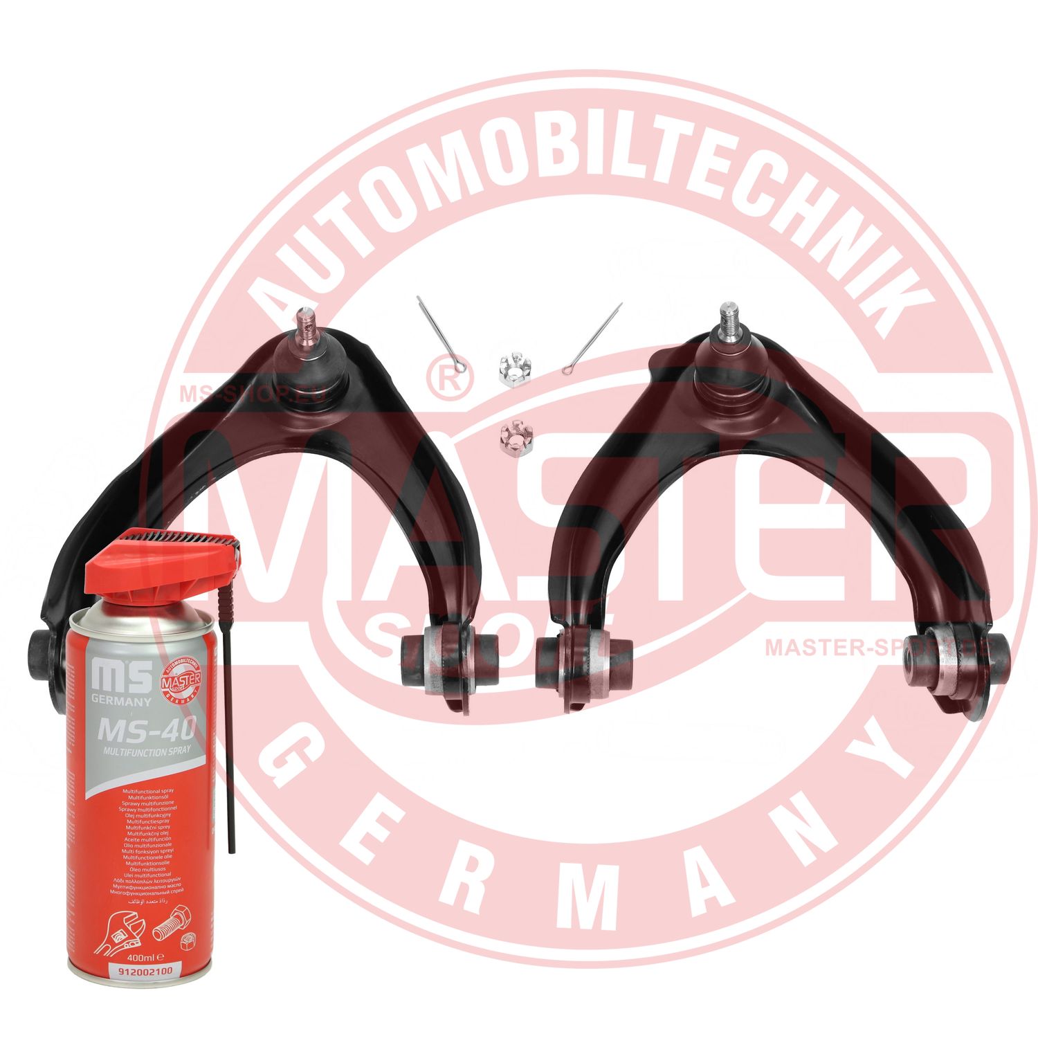 Control/Trailing Arm Kit, wheel suspension (37122-KIT-MSP)