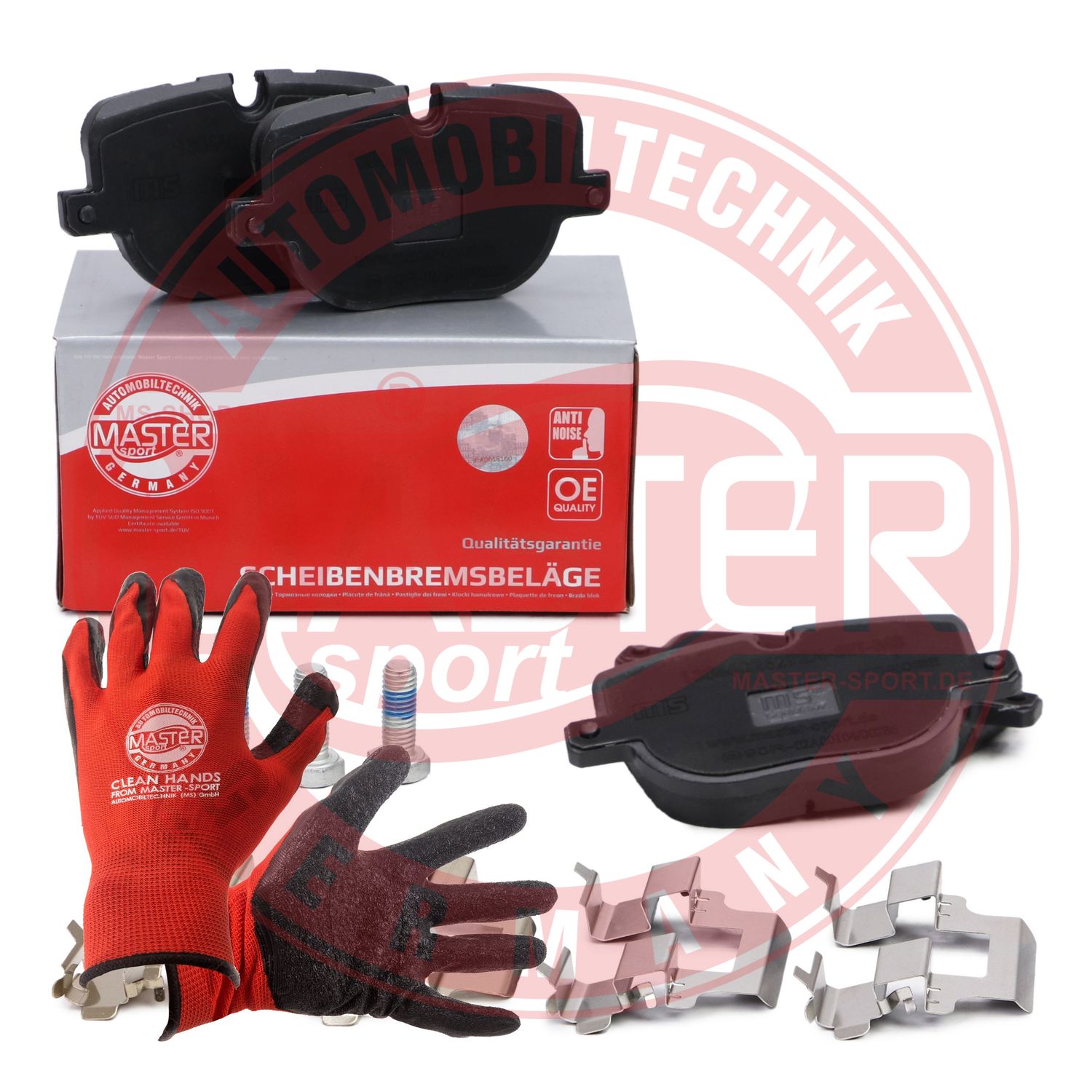 Brake Pad Set, disc brake (13046026292N-SET-MSP)