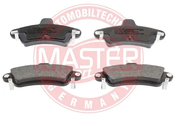 Brake Pad Set, disc brake (13046039632N-SET-MS)