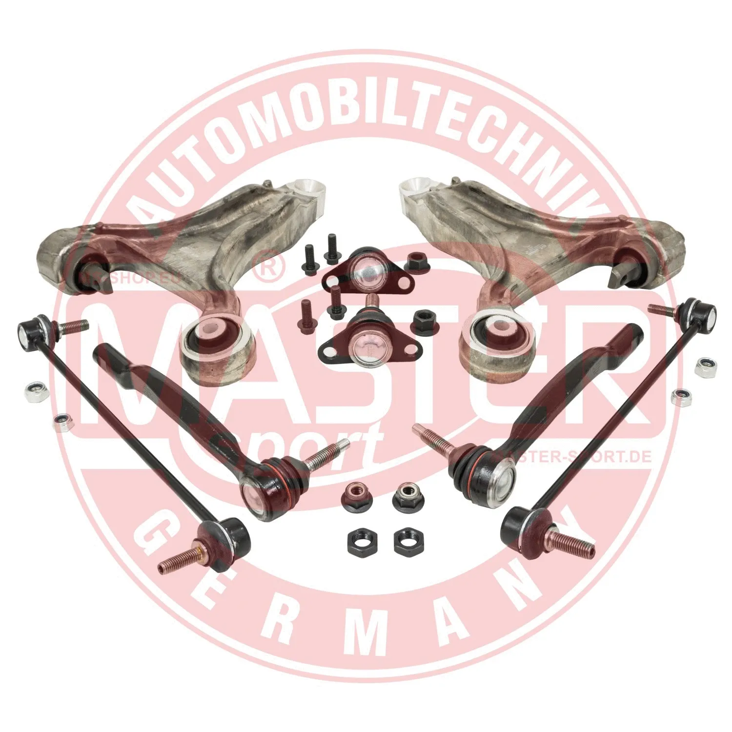 Control/Trailing Arm Kit, wheel suspension