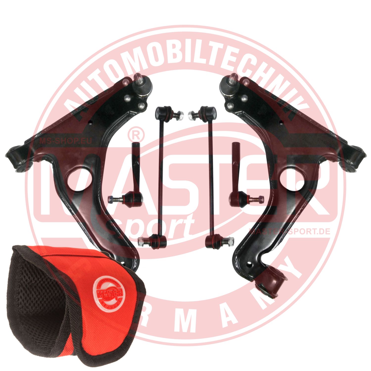 Control/Trailing Arm Kit, wheel suspension (36937-KIT-MSM)