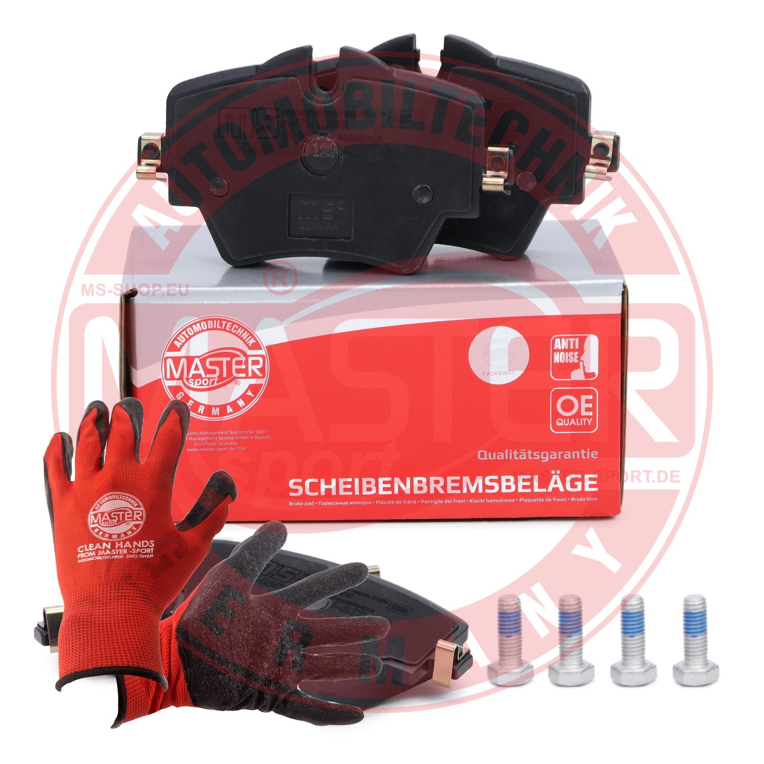 Brake Pad Set, disc brake (13046026012N-SET-MSP)