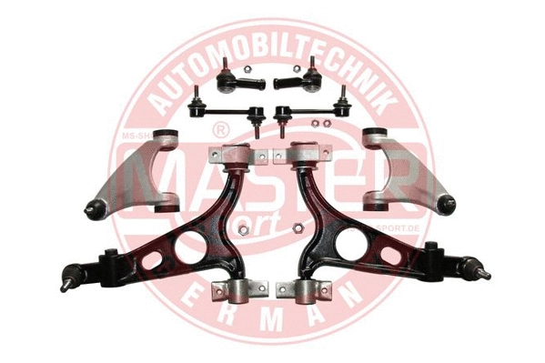 Control/Trailing Arm Kit, wheel suspension (36801-SET-MS)