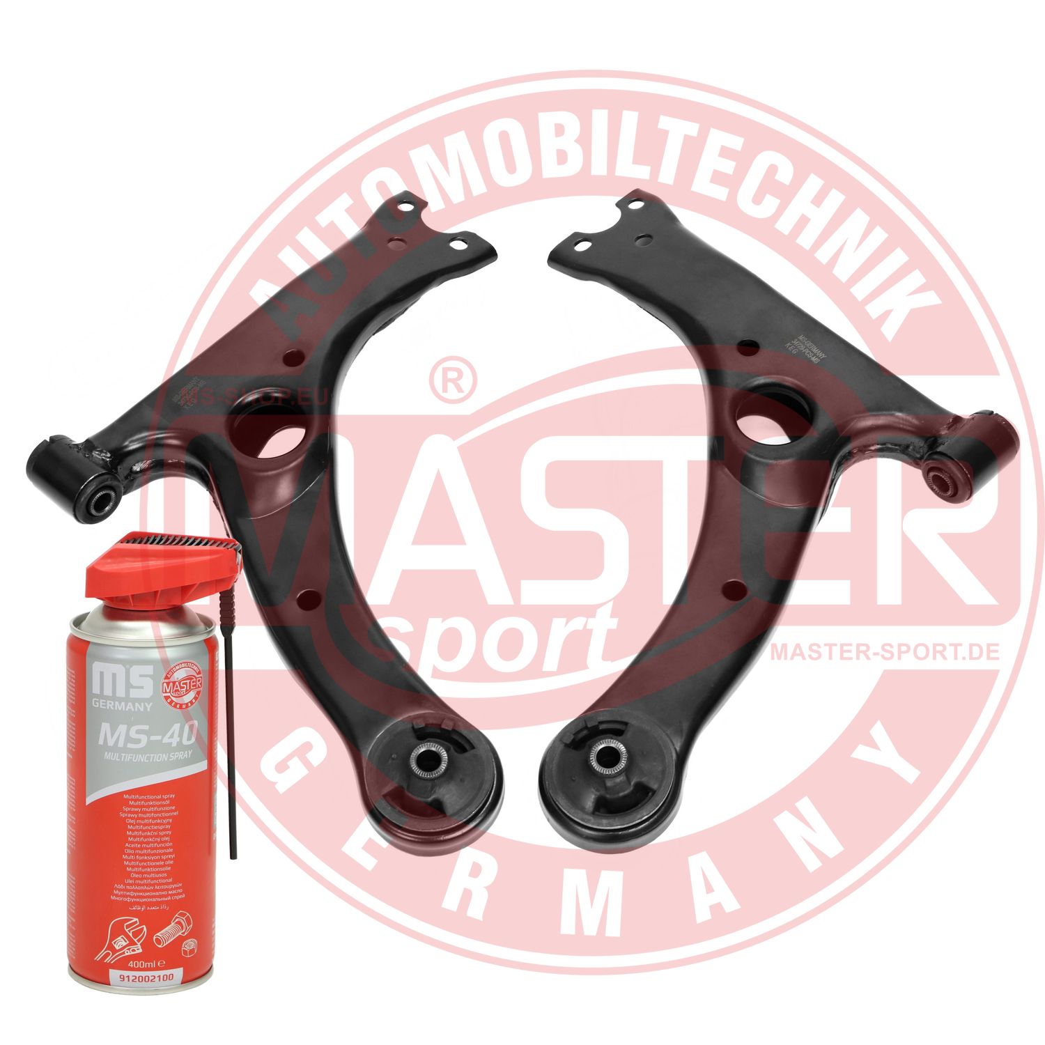 Control/Trailing Arm Kit, wheel suspension (36900/1-KIT-MSP)