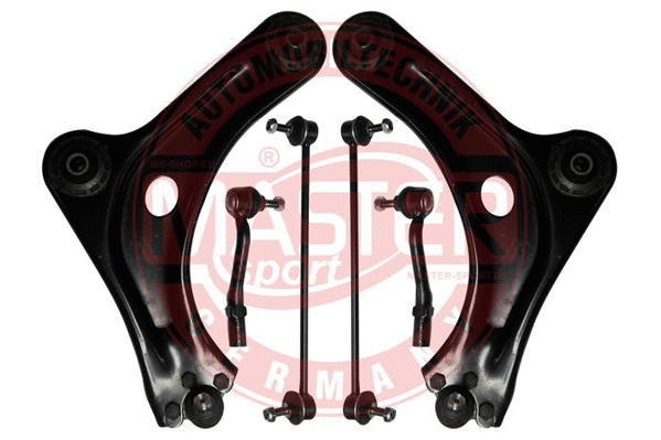 Control/Trailing Arm Kit, wheel suspension (36925-KIT-MS)