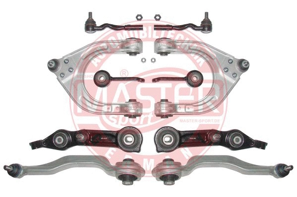 Control/Trailing Arm Kit, wheel suspension (36807-SET-MS)